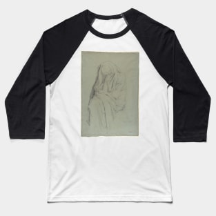 Study for Vieille Italienne(recto); Drapery Study (verso) Baseball T-Shirt